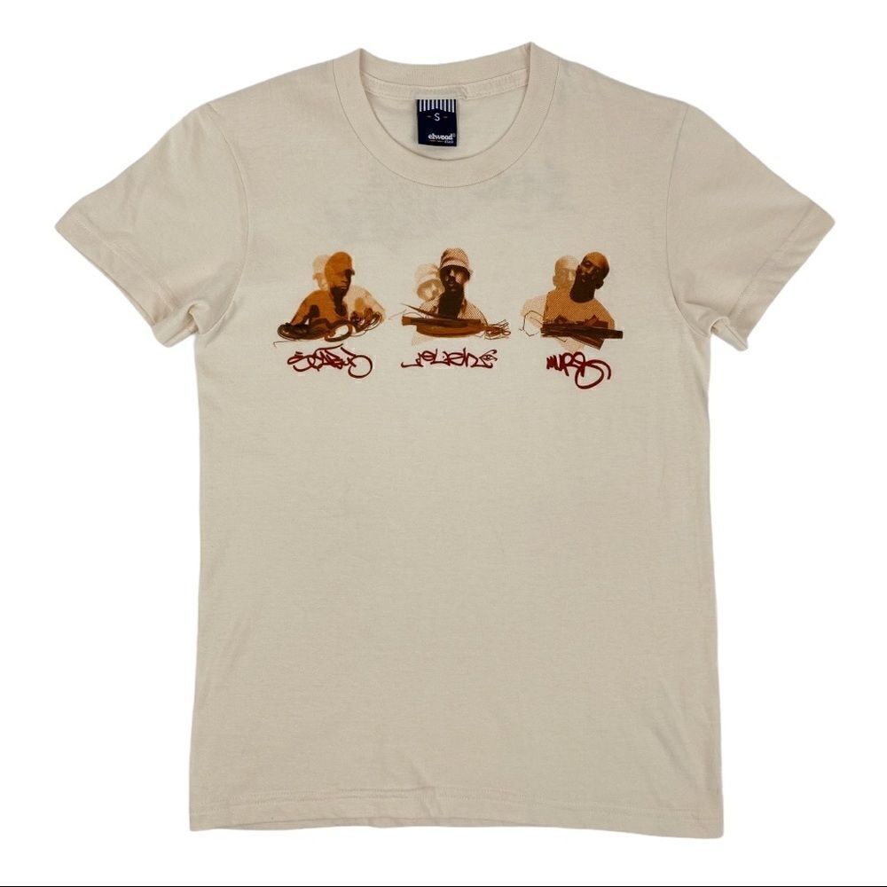 3 Melancholy Gypsies Tee Murs Scarub Eligh VTG Tee